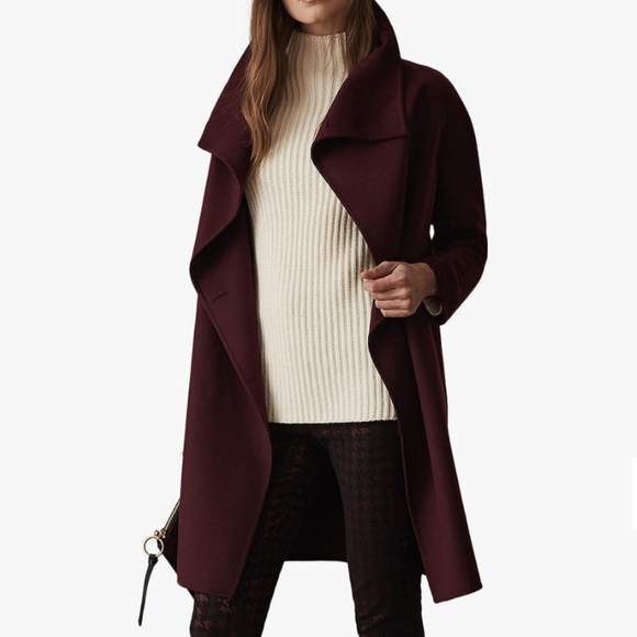 Reiss Antonia Blind Seam Coat - Picture 2 of 9